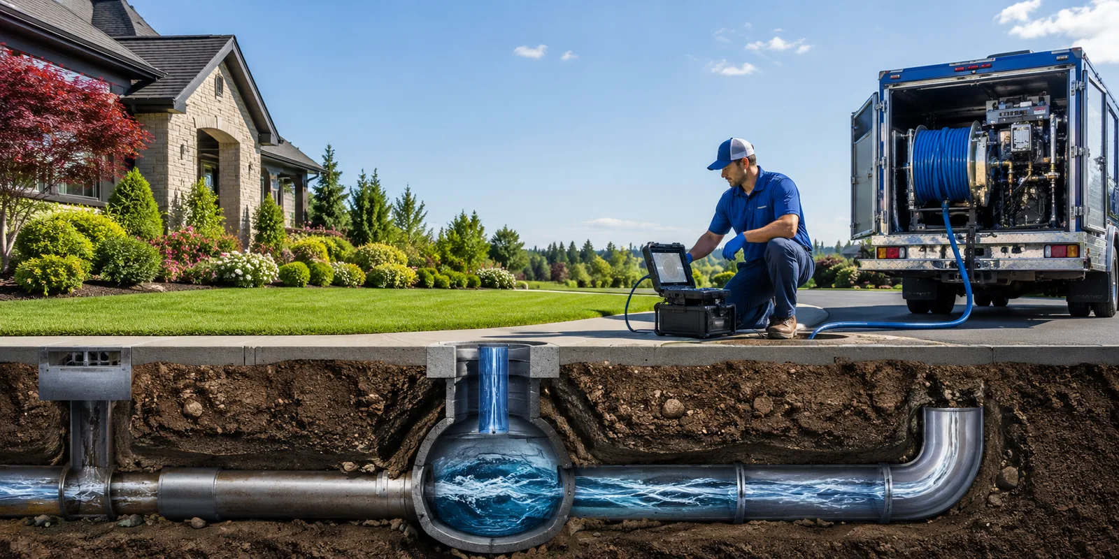 Drainage restoration information for Slanesville, WV